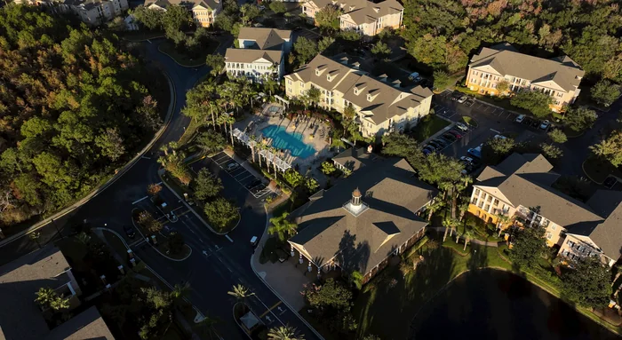 Residential service area in Ocoee